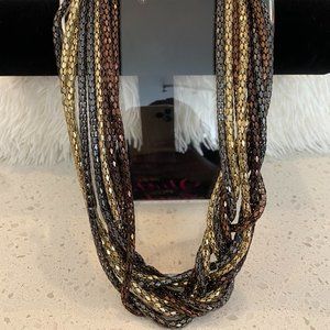 Multi Color Statement Necklace